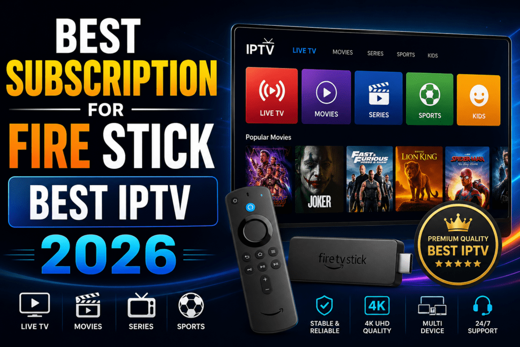 Subscription for Fire Stick