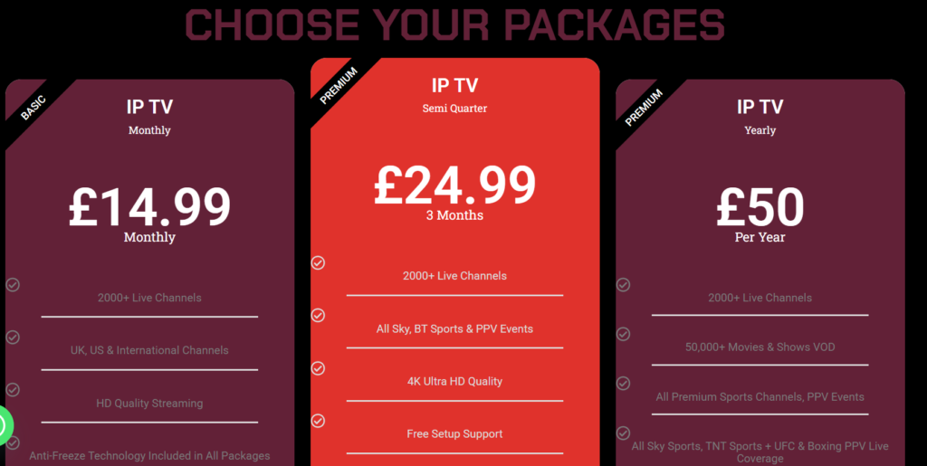  IPTV Subscription